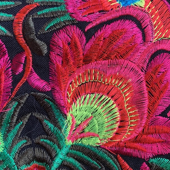 Embroidered Wristlet - Picture 2 of 3